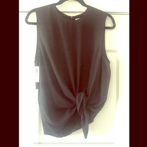 Black Sleeveless Blouse